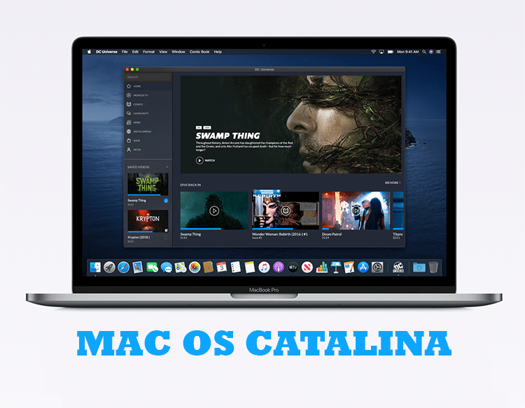 What are the requirements for mac os catalina and microsoft office